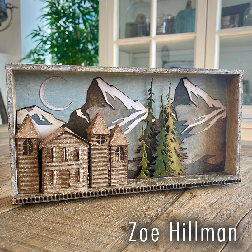 Sizzix Thinlits Die Set 21PK - Paper Village #2 by Tim Holtz Sizzix Thinlits Die Set 21PK - Paper Village #2 by Tim Holtz
